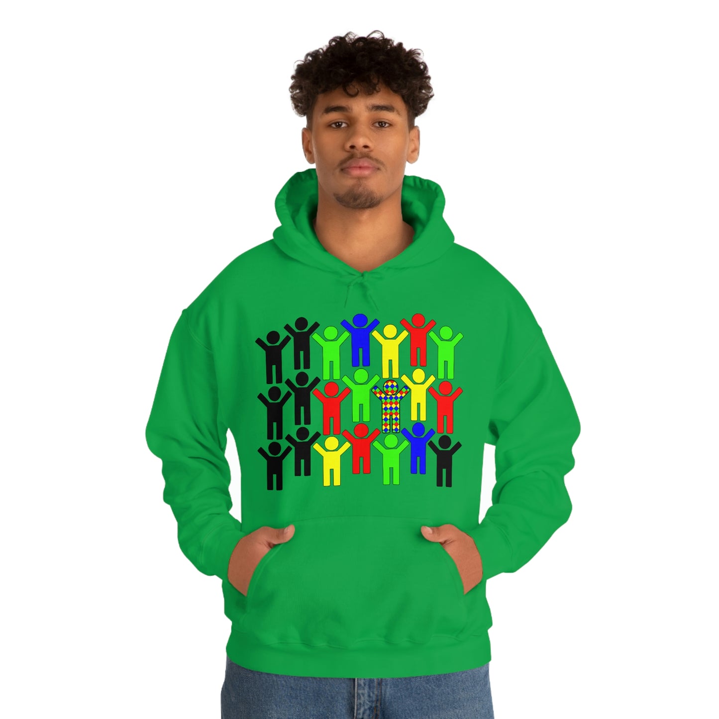 Unisex Heavy Blend™ Hooded Sweatshirt "Change the world by changing yourself"