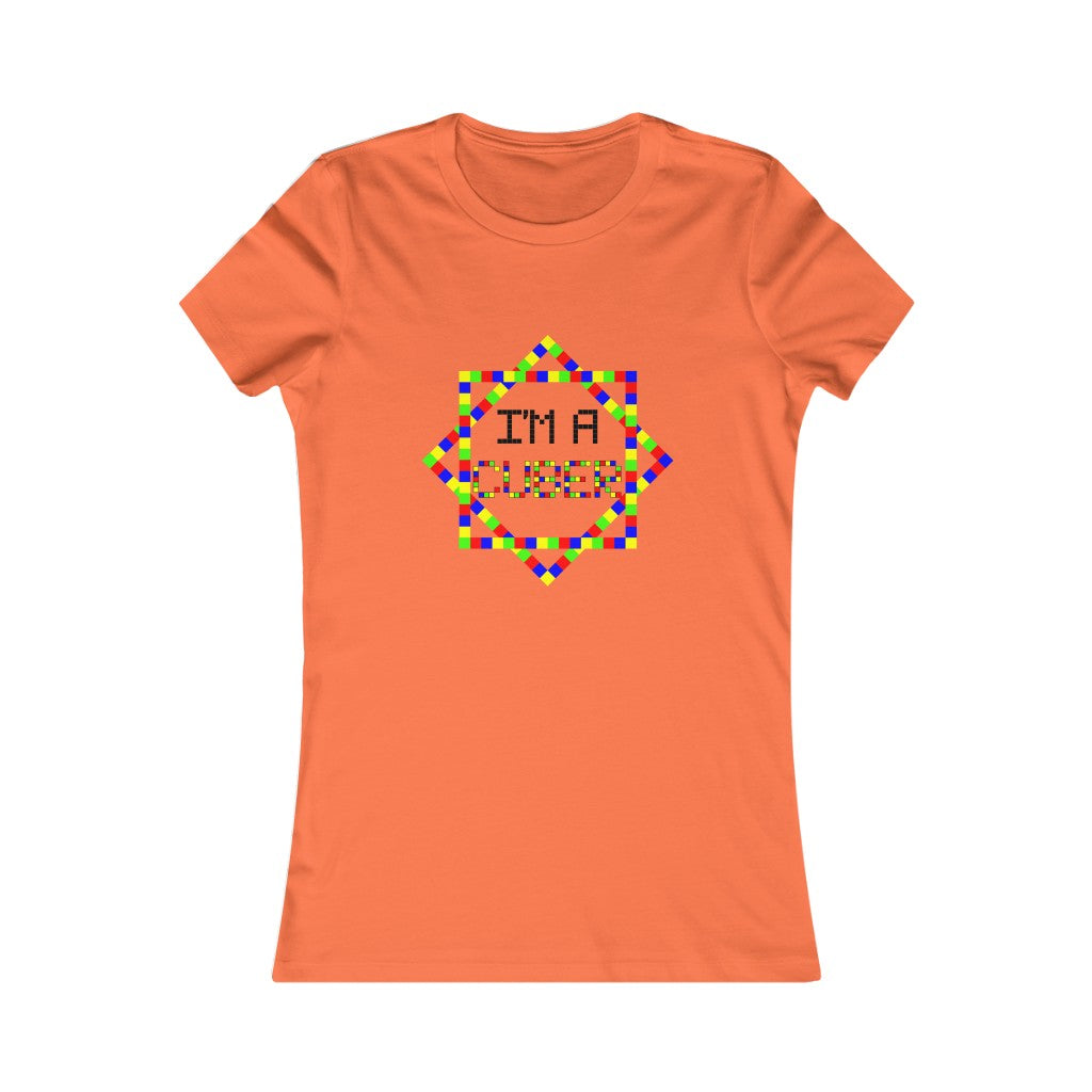 Women's Favorite Tee "I'm a cuber"
