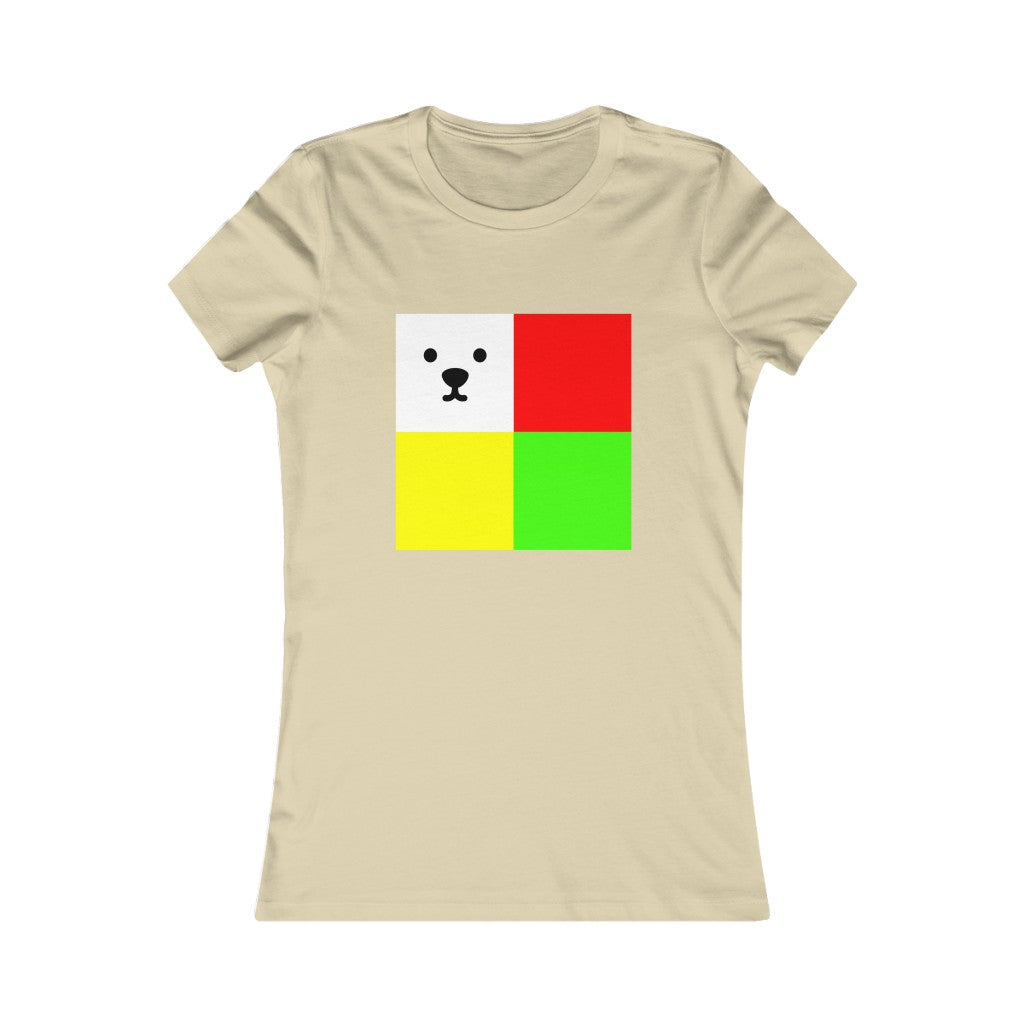 Women's Favorite Tee "CuBeArea big logo"