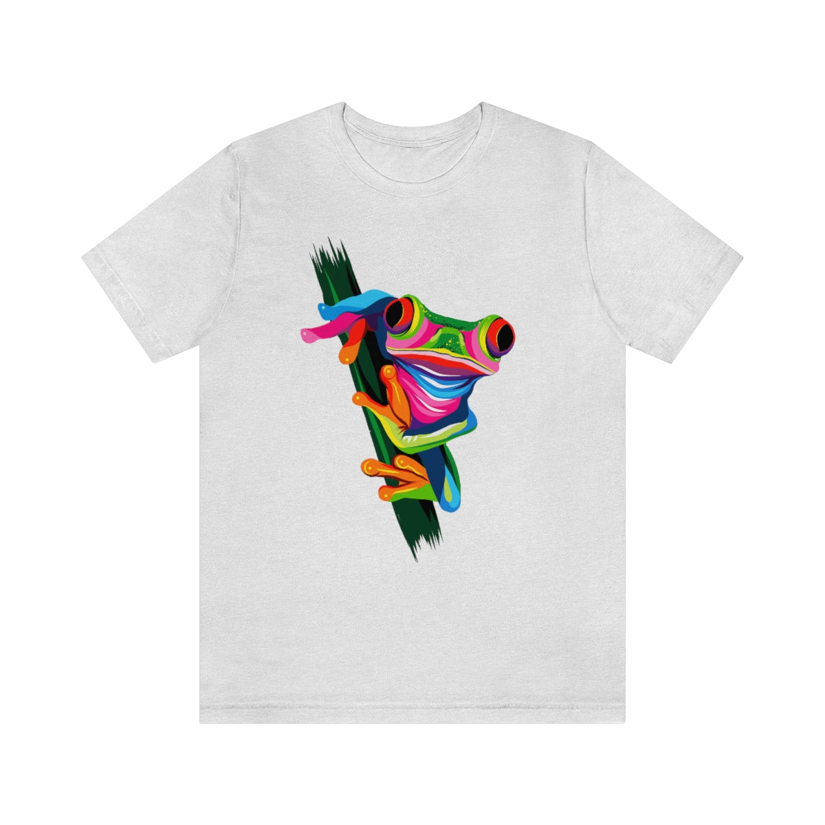 Unisex Jersey Short Sleeve Tee "Abstract colorful frog"