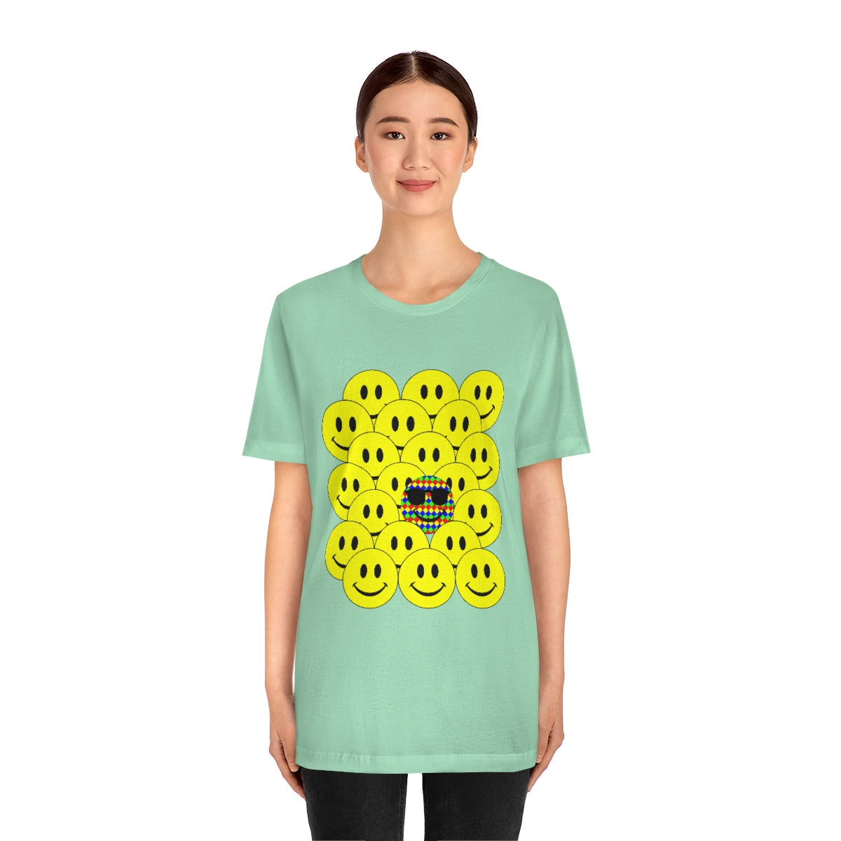 Unisex Jersey Short Sleeve Tee "Think different"
