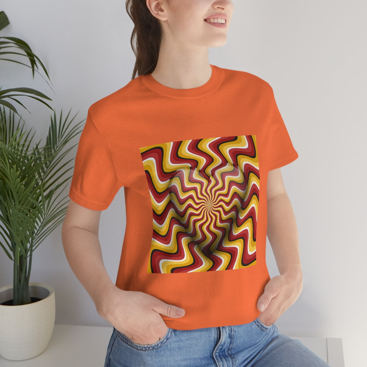 Unisex Jersey Short Sleeve Tee "Optical illusion Heart"