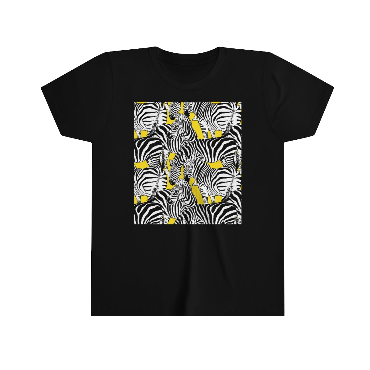 Youth Short Sleeve Tee "Colorful zebras"