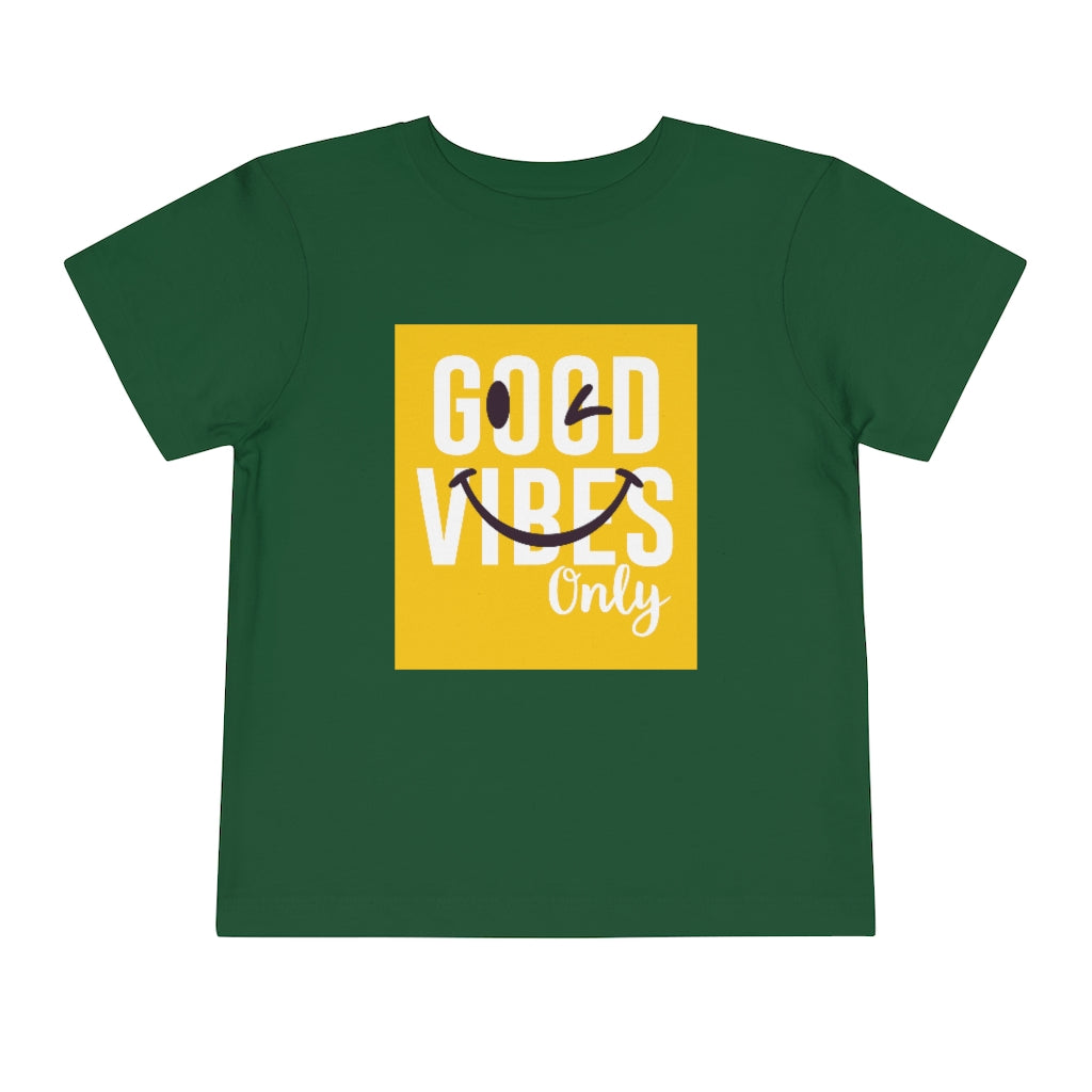 Kids Short Sleeve Tee "Good vibes only"