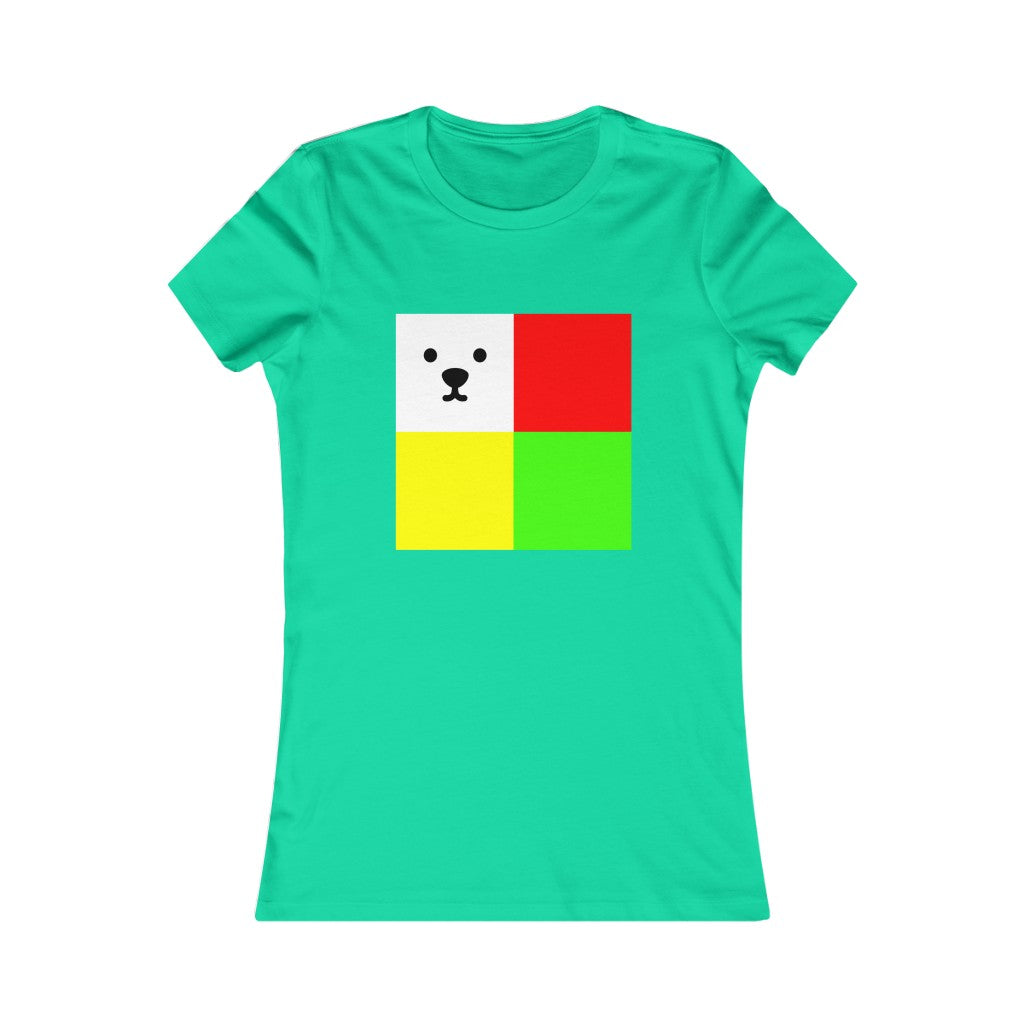 Women's Favorite Tee "CuBeArea big logo"