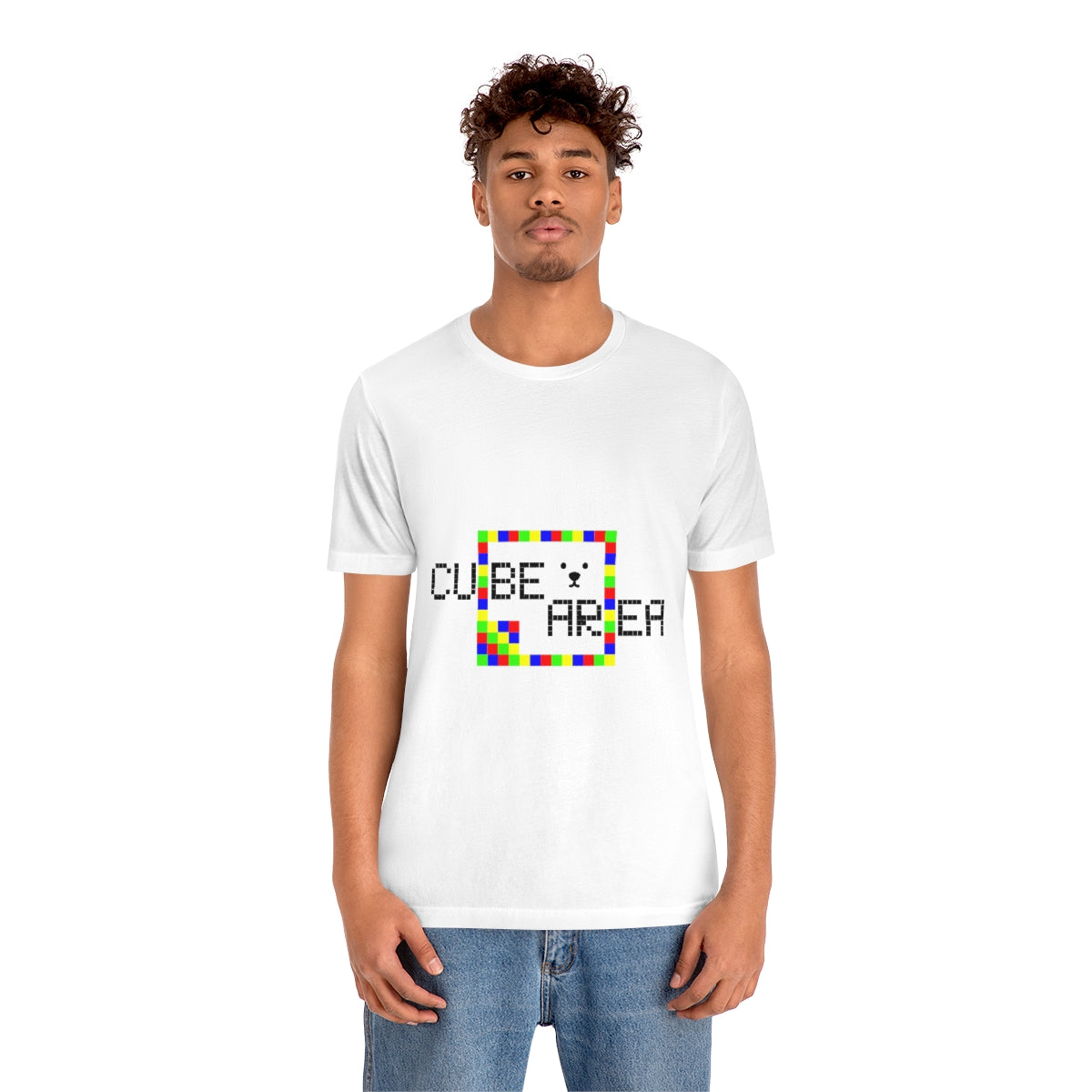 Unisex Jersey Short Sleeve Tee "CuBeArea"