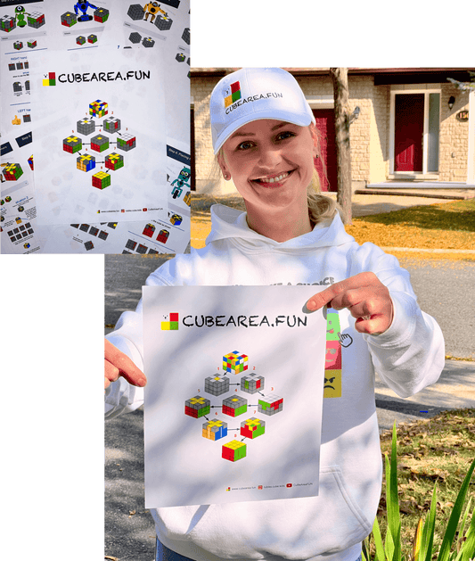 1 Private in-person OFFline lesson / 60 minutes long / 1 student - How to solve a Rubik's cube and other puzzles