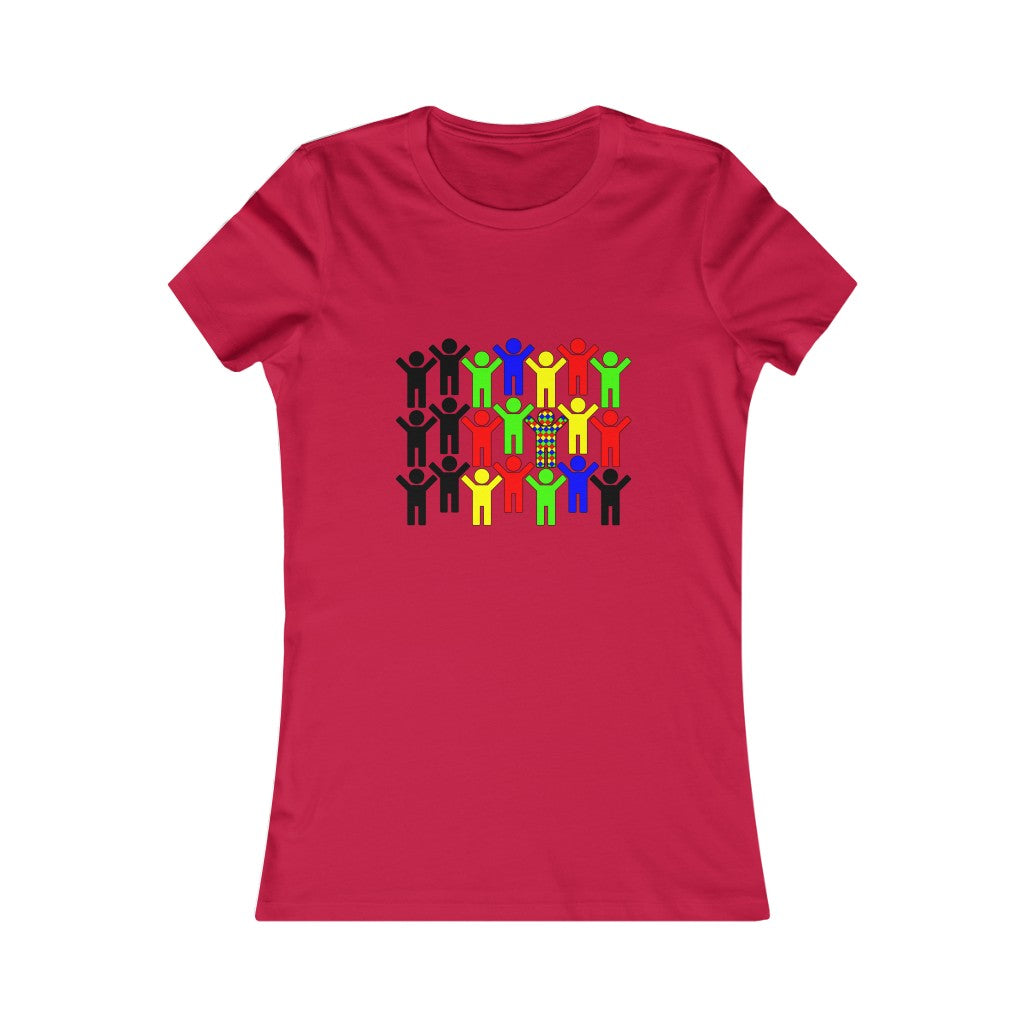 Women's Favorite Tee "Change the World by changing yourself"
