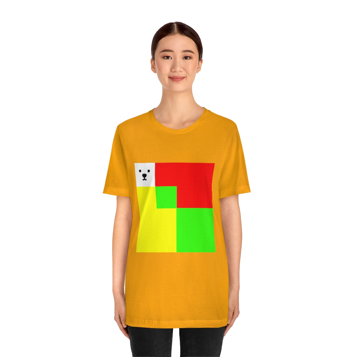 Unisex Jersey Short Sleeve Tee "CuBeArea abstract"