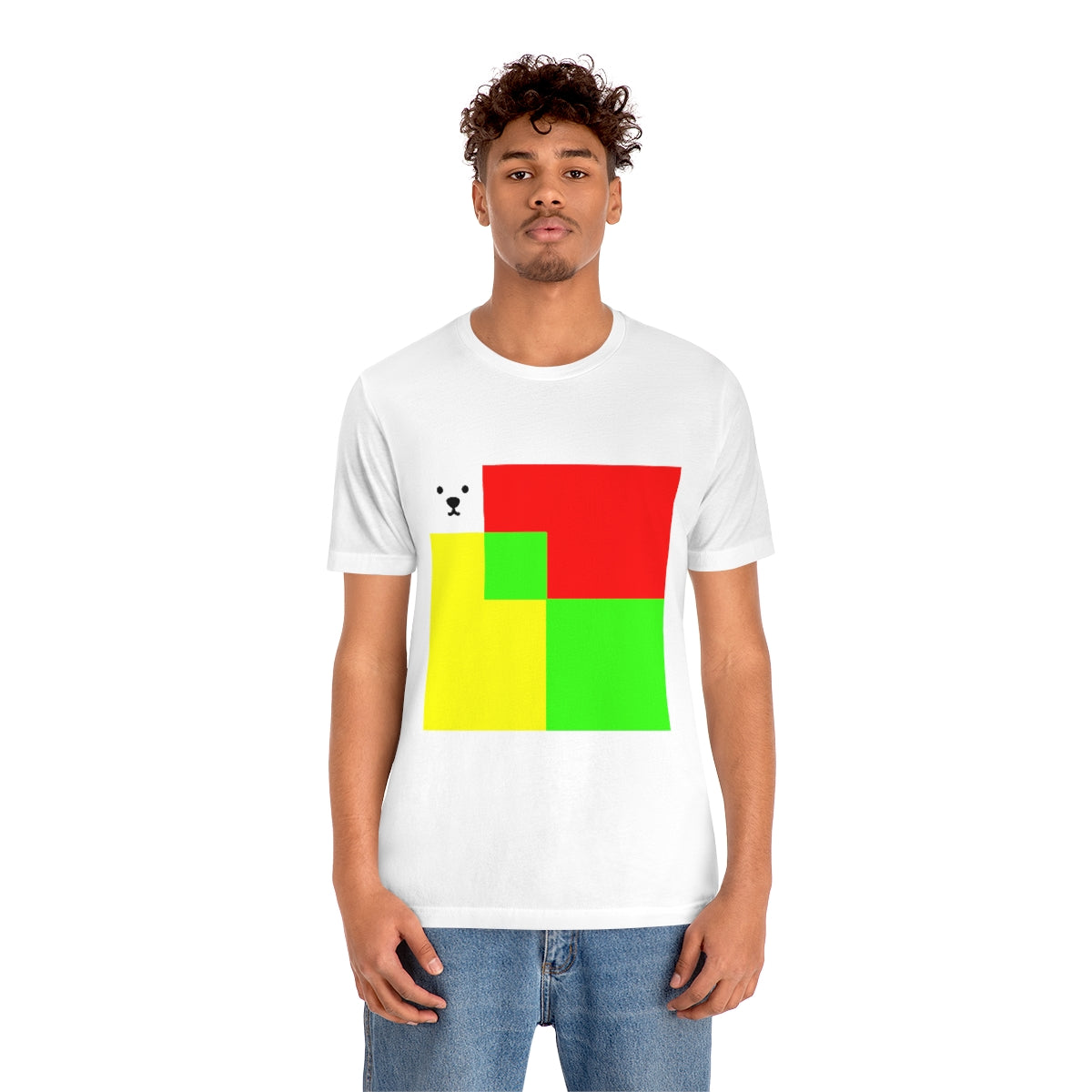 Unisex Jersey Short Sleeve Tee "CuBeArea abstract"