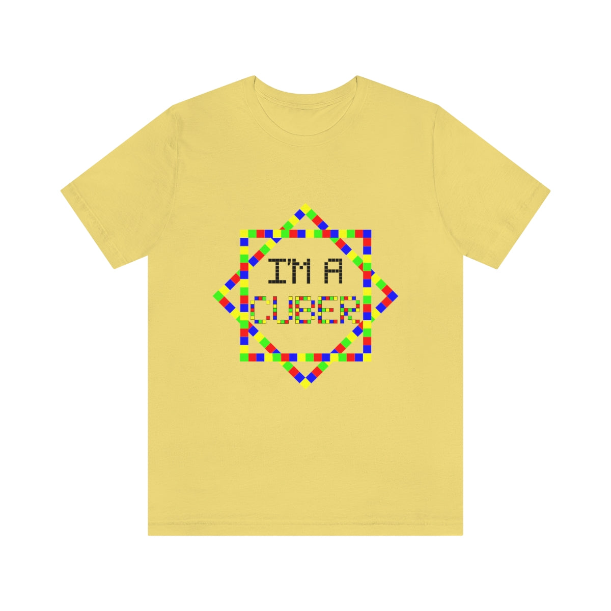 Unisex Jersey Short Sleeve Tee "I'm a cuber"