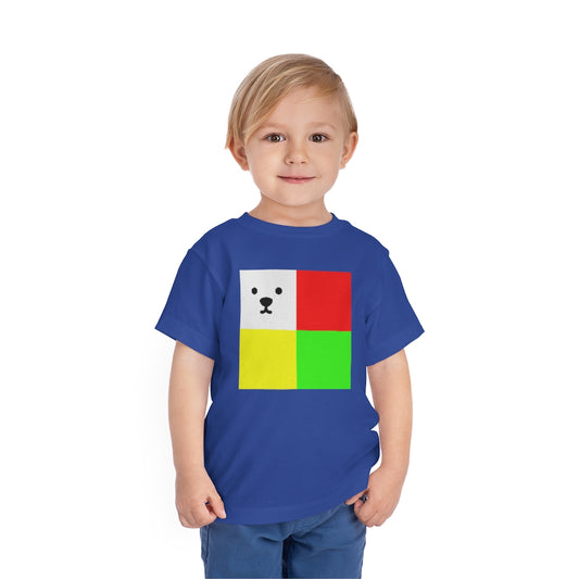 Kids Short Sleeve Tee "CuBeArea big logo"