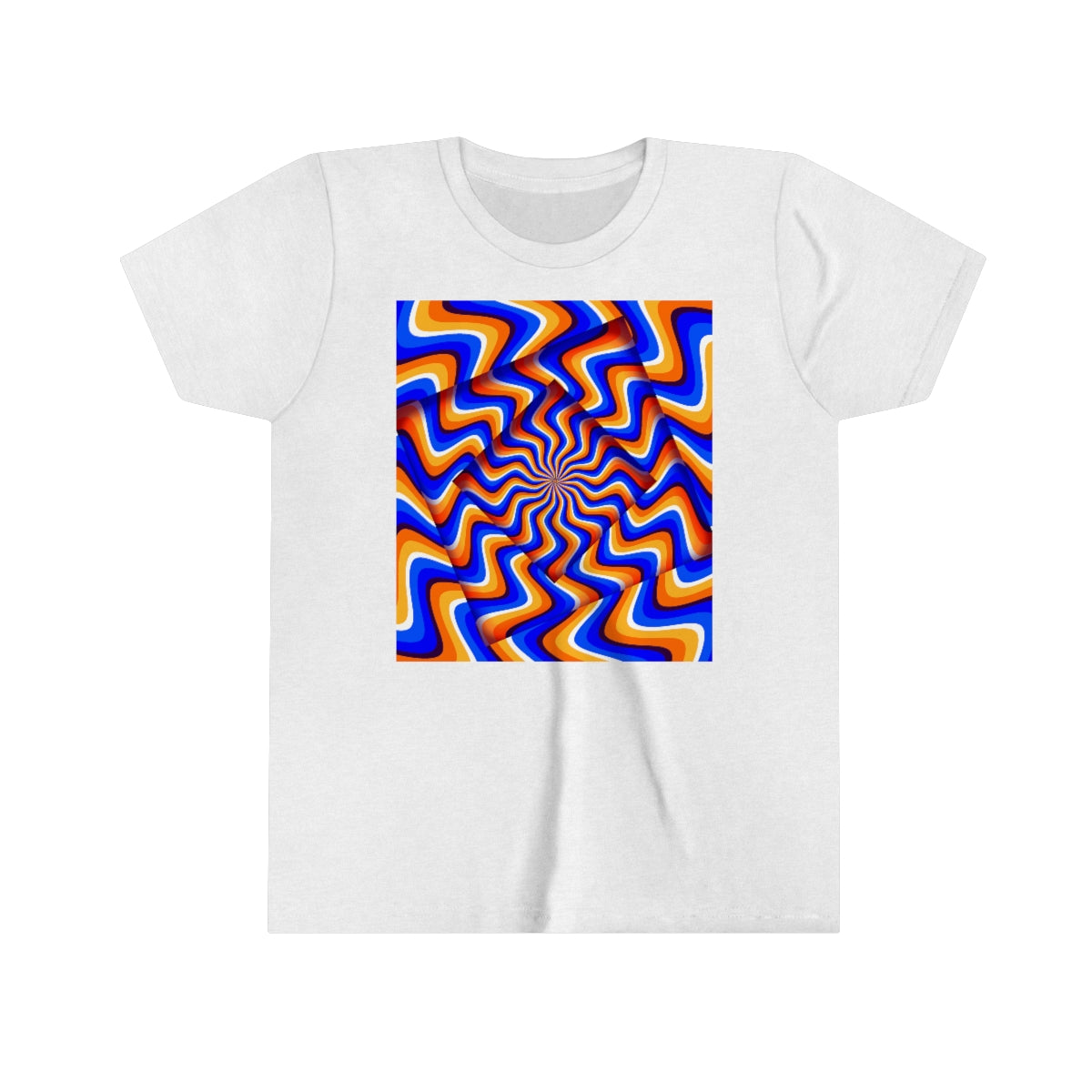 Youth Short Sleeve Tee "Optical illusion Abstract turned frames"