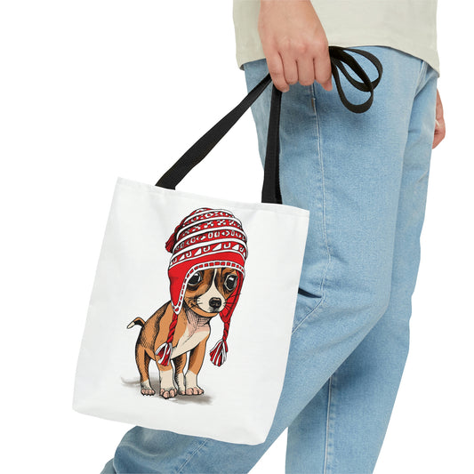 AOP Tote Bag "Puppy Chihuahua"