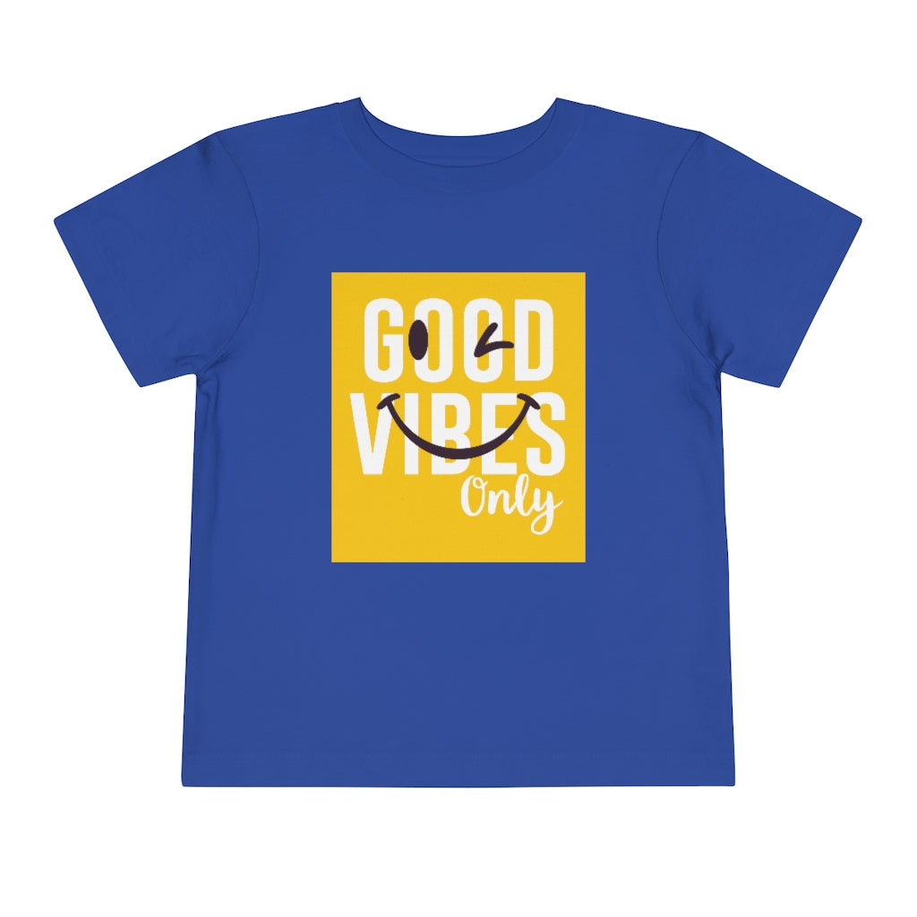 Kids Short Sleeve Tee "Good vibes only"