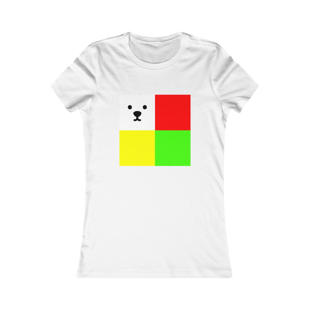 Women's Favorite Tee "CuBeArea big logo"