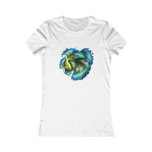 Women's Favorite Tee "Colorful tropical fish"