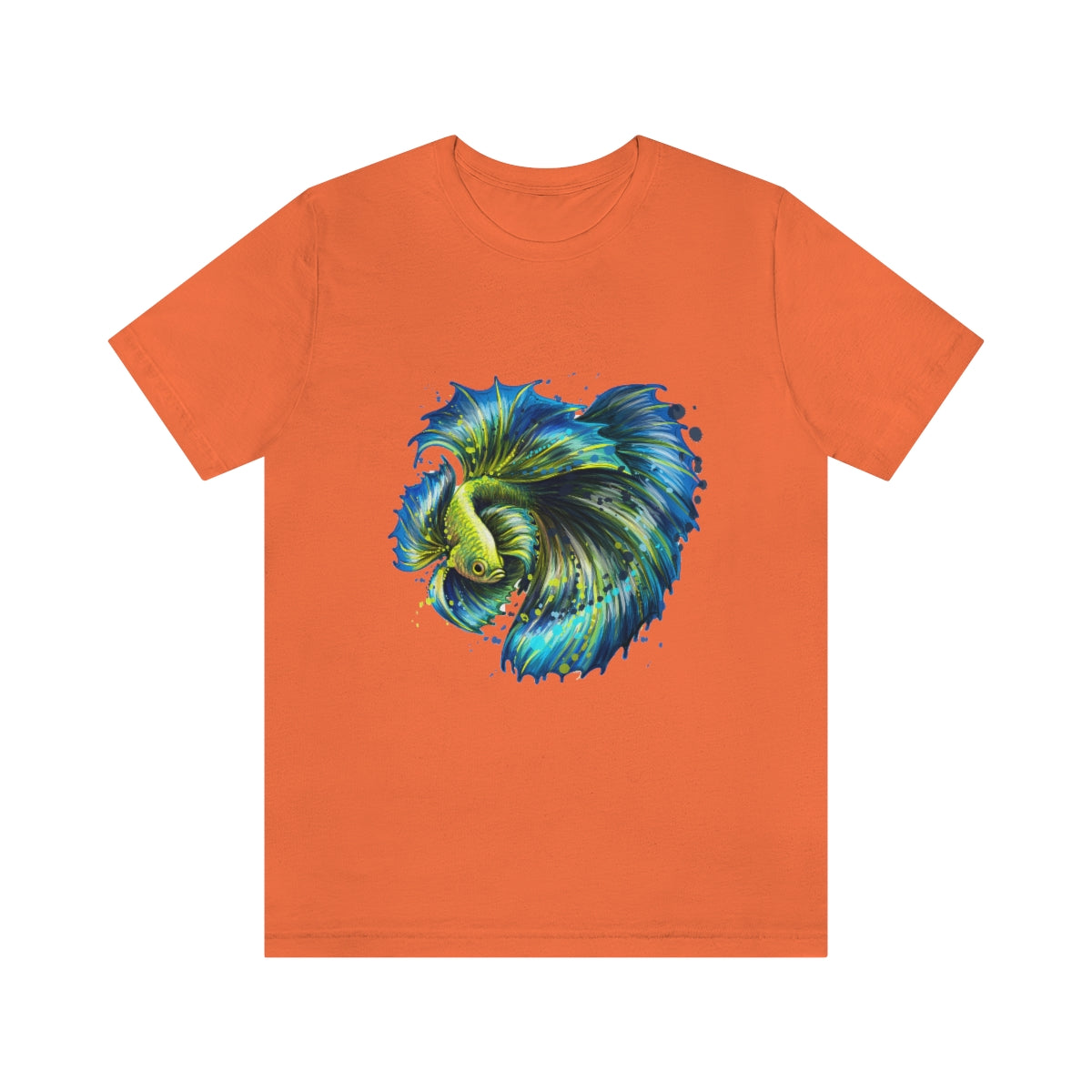 Unisex Jersey Short Sleeve Tee "Colorful tropical fish"