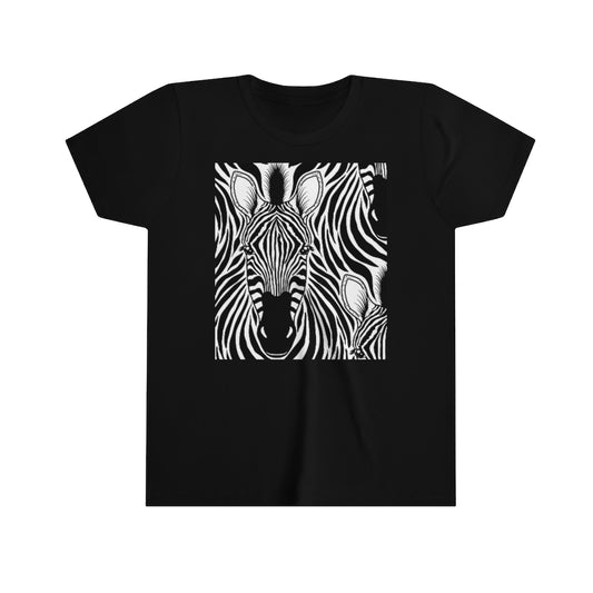 Youth Short Sleeve Tee "Zebra pattern"