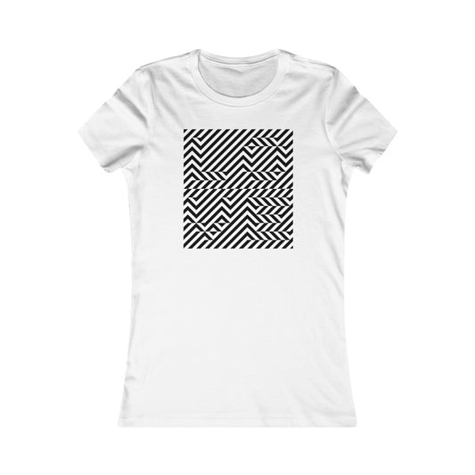 Women's Favorite Tee "Optical illusion LOVE"