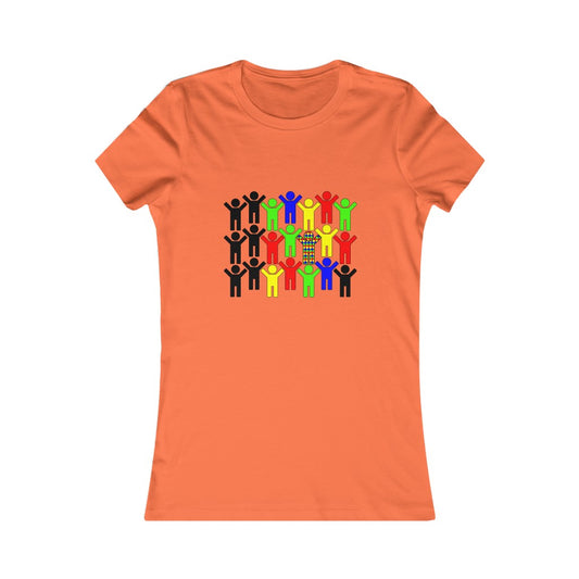 Women's Favorite Tee "Change the World by changing yourself"