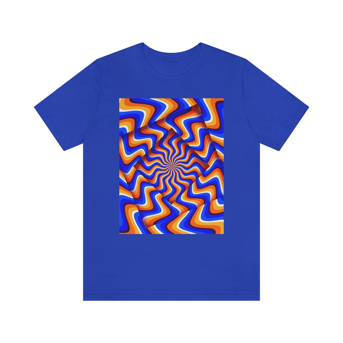 Unisex Jersey Short Sleeve Tee "Optical illusion Abstract turned frames"