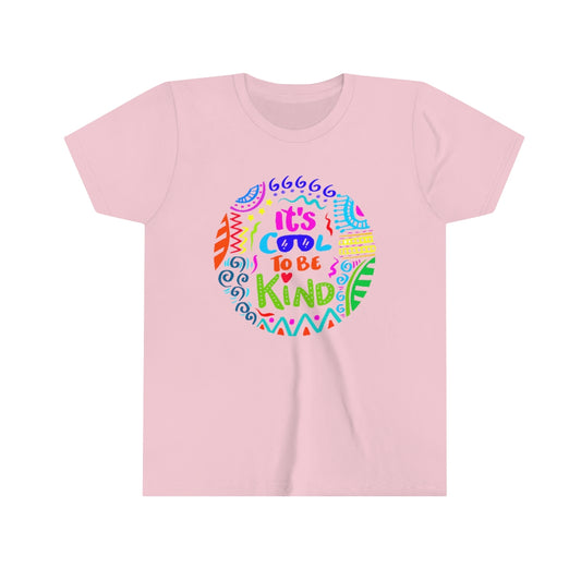 Youth Short Sleeve Tee "Pink shirt DAY It's cool to be kind"