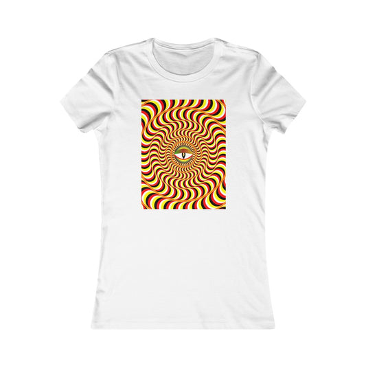 Women's Favorite Tee "Optical illusion Snake Eye"