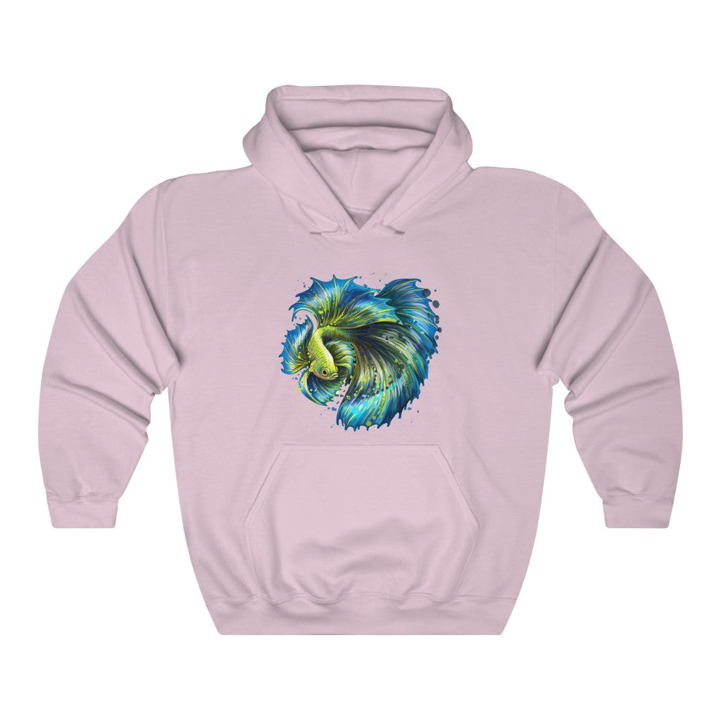 Unisex Heavy Blend™ Hooded Sweatshirt "Colorful tropical fish"