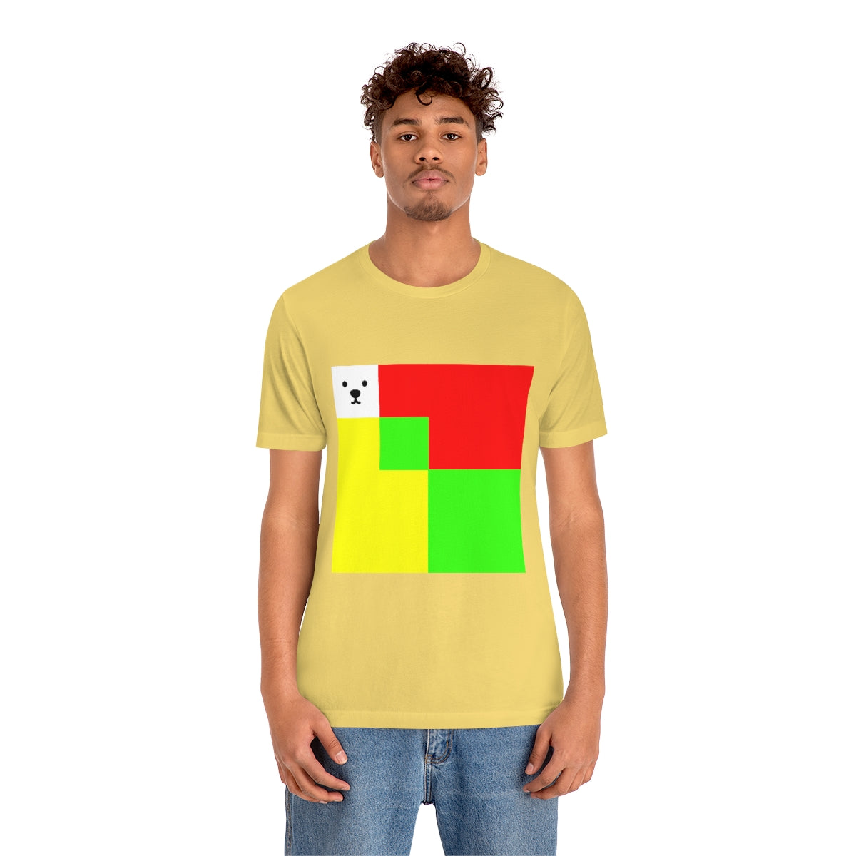 Unisex Jersey Short Sleeve Tee "CuBeArea abstract"