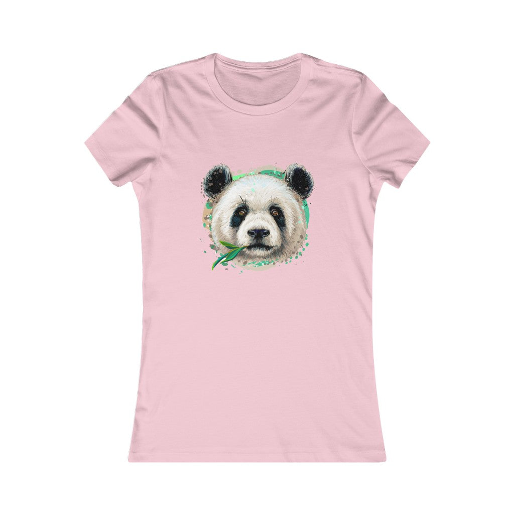 Women's Favorite Tee "Colorful panda"
