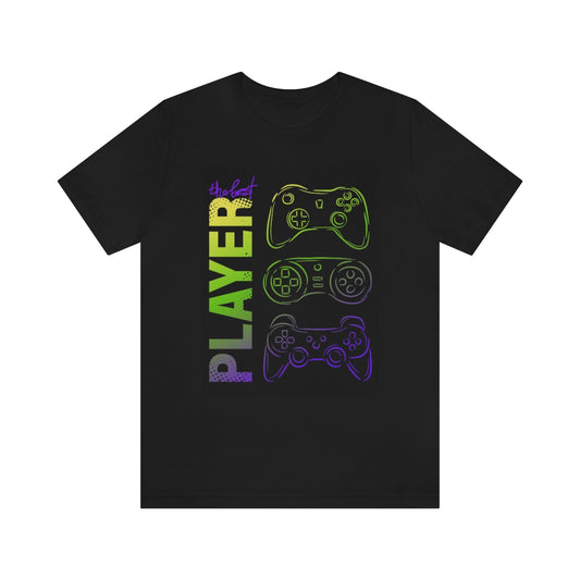 Unisex Jersey Short Sleeve Tee "The best player"