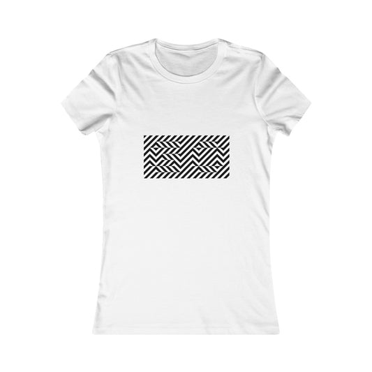Women's Favorite Tee "Optical illusion GO"