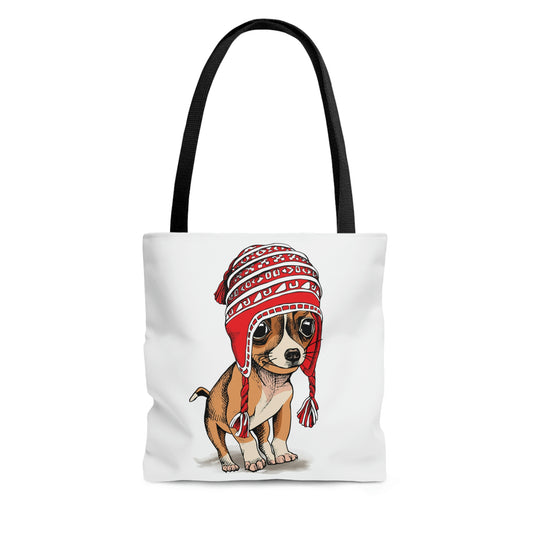 AOP Tote Bag "Puppy Chihuahua"