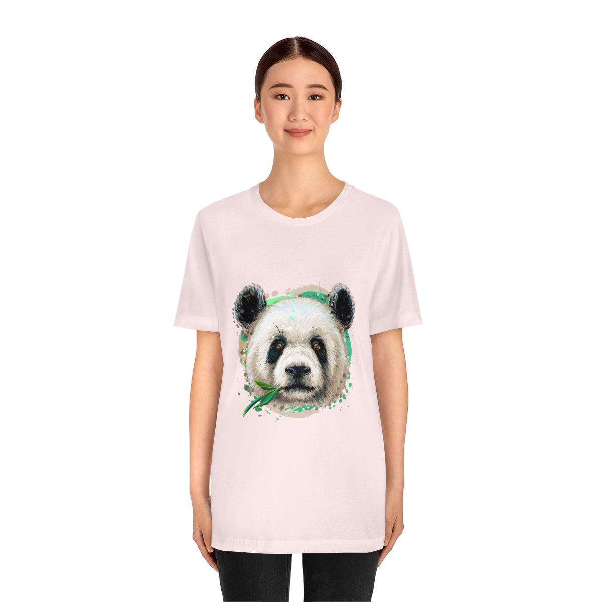 Unisex Jersey Short Sleeve Tee "Colorful panda"