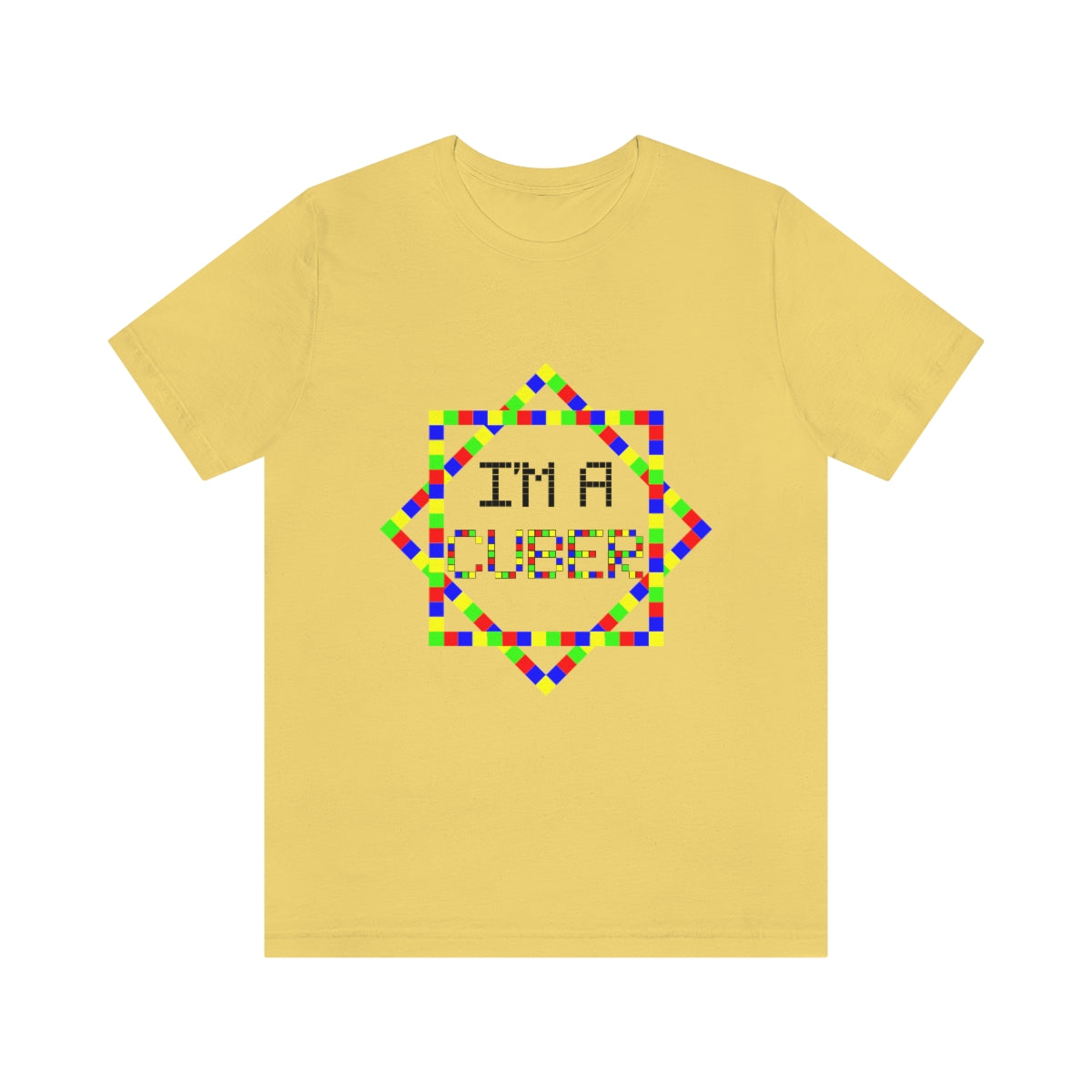 Unisex Jersey Short Sleeve Tee "I'm a cuber"