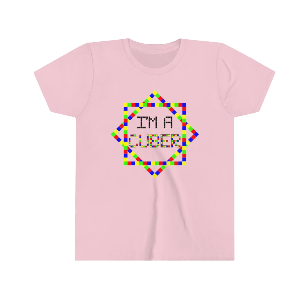 Youth Short Sleeve Tee "I'm a cuber"