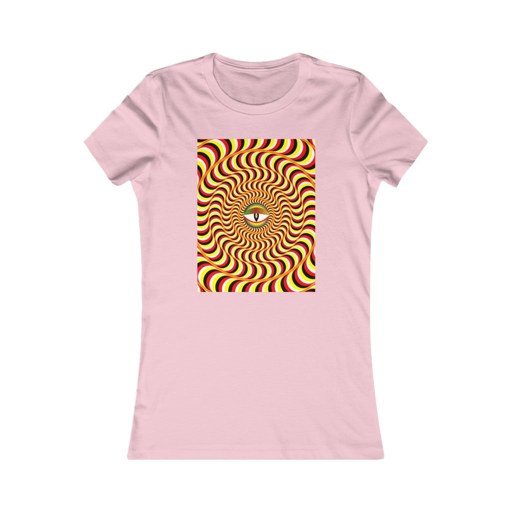 Women's Favorite Tee "Optical illusion Snake Eye"