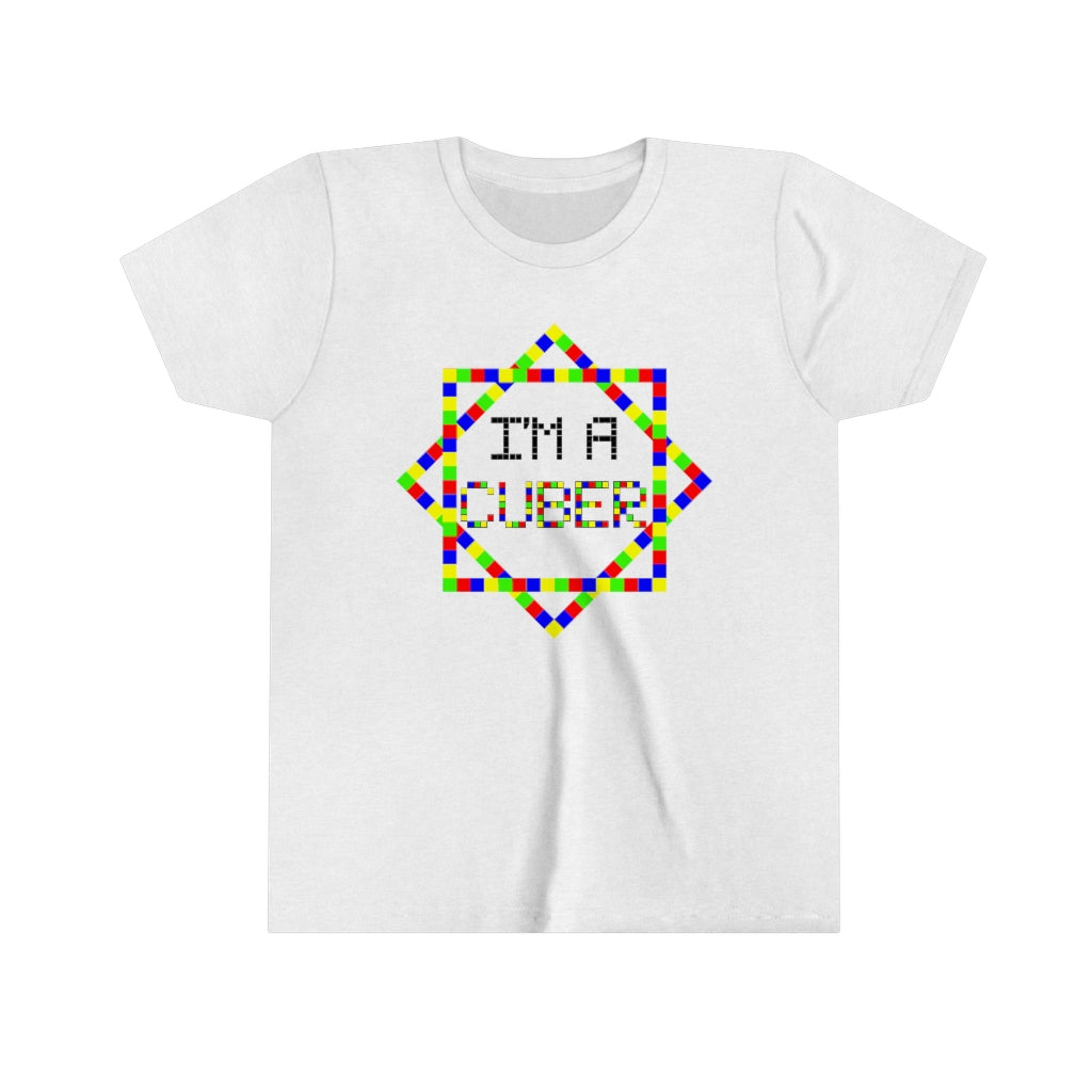 Youth Short Sleeve Tee "I'm a cuber"