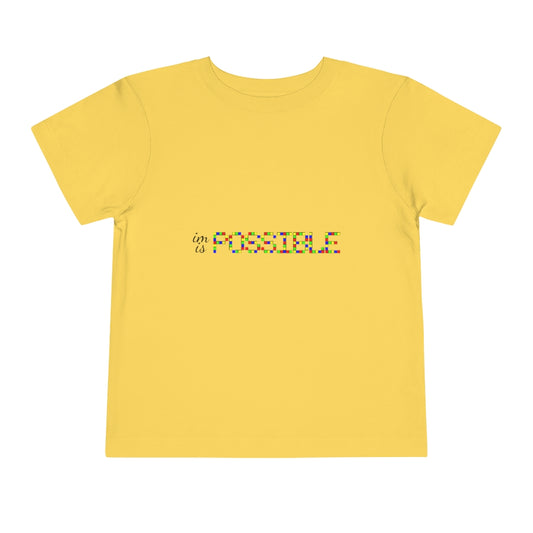 Kids Short Sleeve Tee "Impossible is possible"