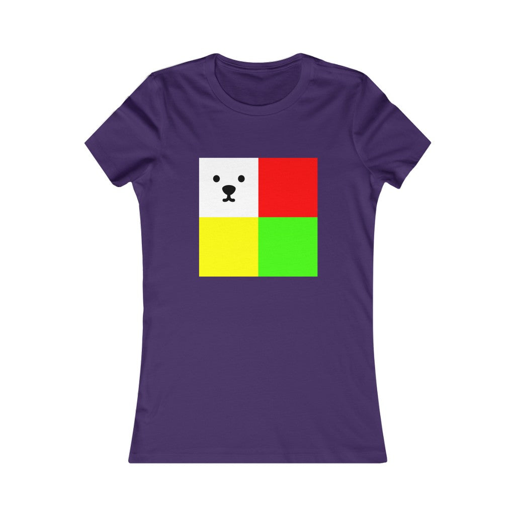 Women's Favorite Tee "CuBeArea big logo"