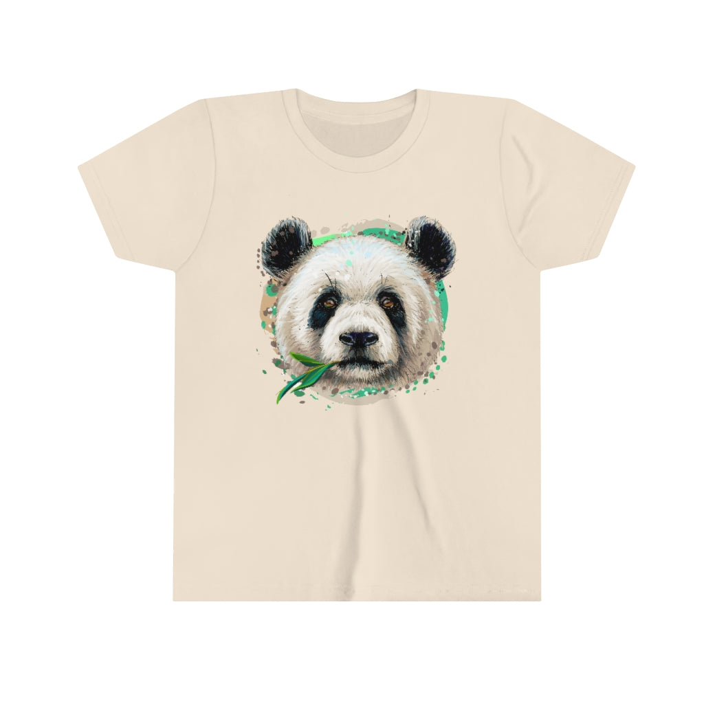 Youth Short Sleeve Tee "Colorful panda"