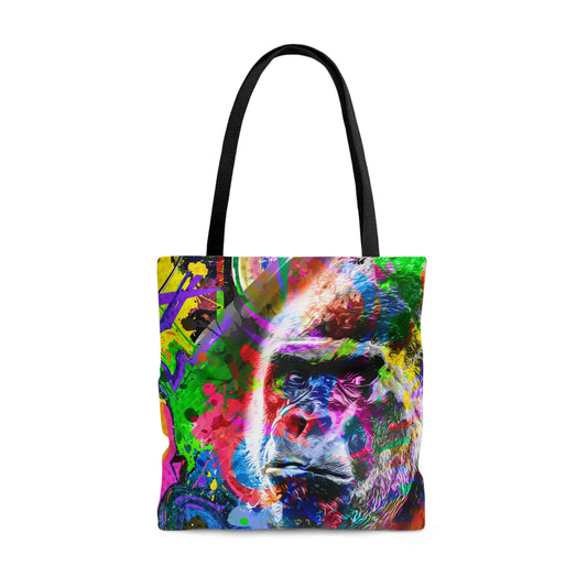 AOP Tote Bag "Gorilla color art"