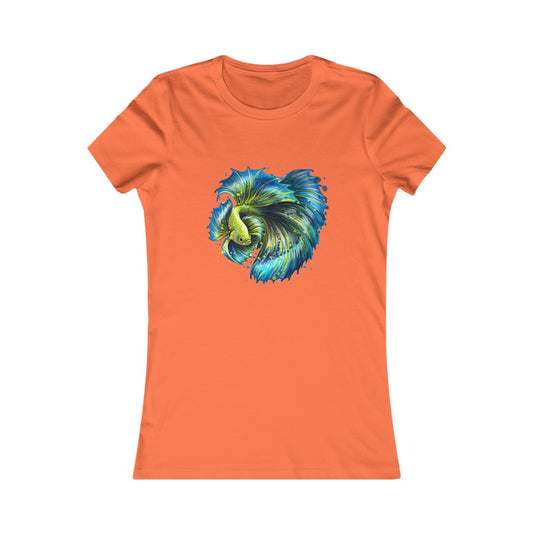Women's Favorite Tee "Colorful tropical fish"