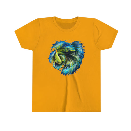 Youth Short Sleeve Tee "Colorful tropical fish"
