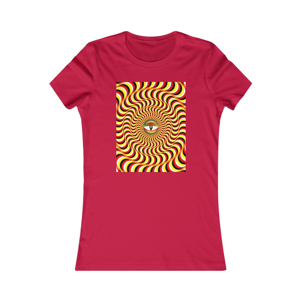 Women's Favorite Tee "Optical illusion Snake Eye"