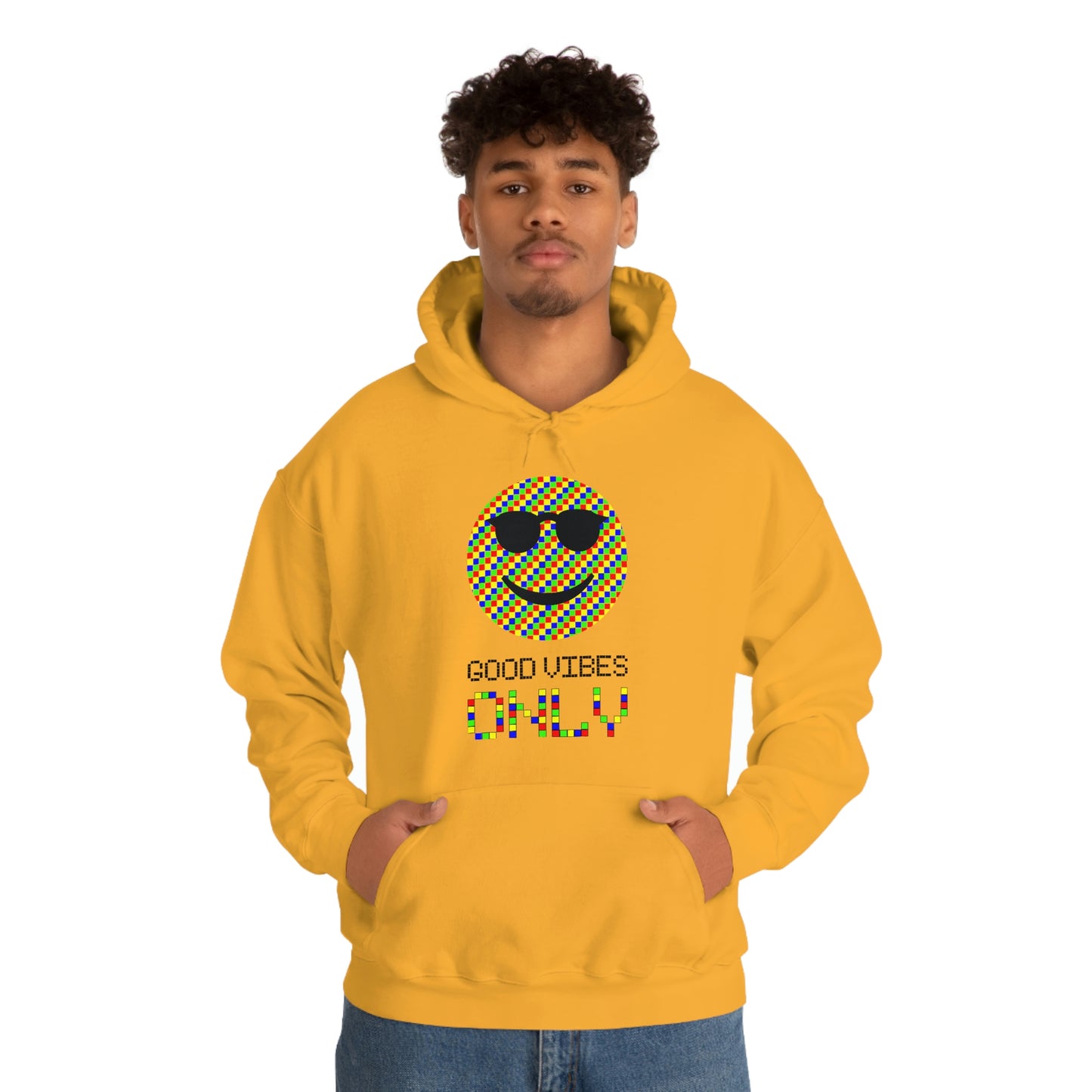 Unisex Heavy Blend™ Hooded Sweatshirt "Good vibes only"