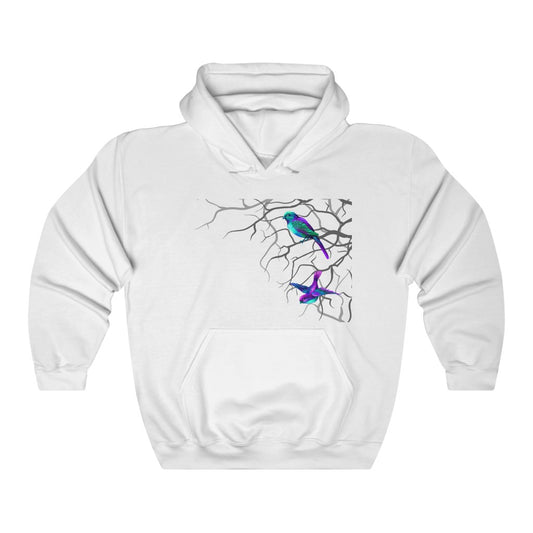 Unisex Heavy Blend™ Hooded Sweatshirt "Two Birds right"