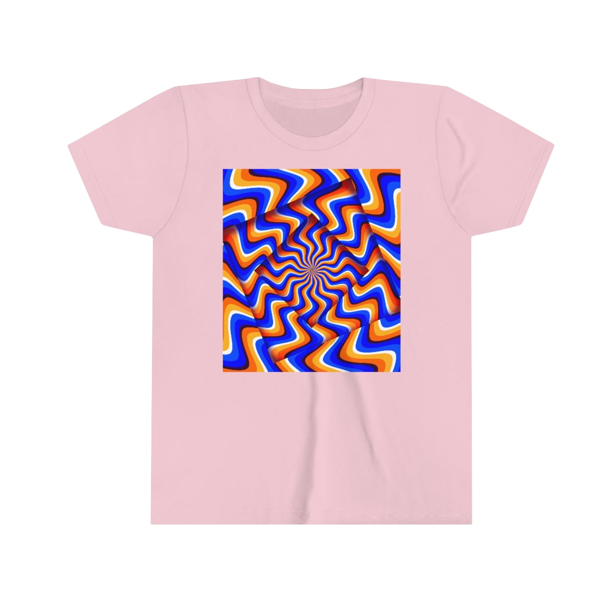 Youth Short Sleeve Tee "Optical illusion Abstract turned frames"