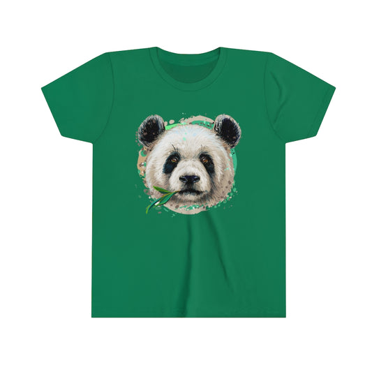 Youth Short Sleeve Tee "Colorful panda"